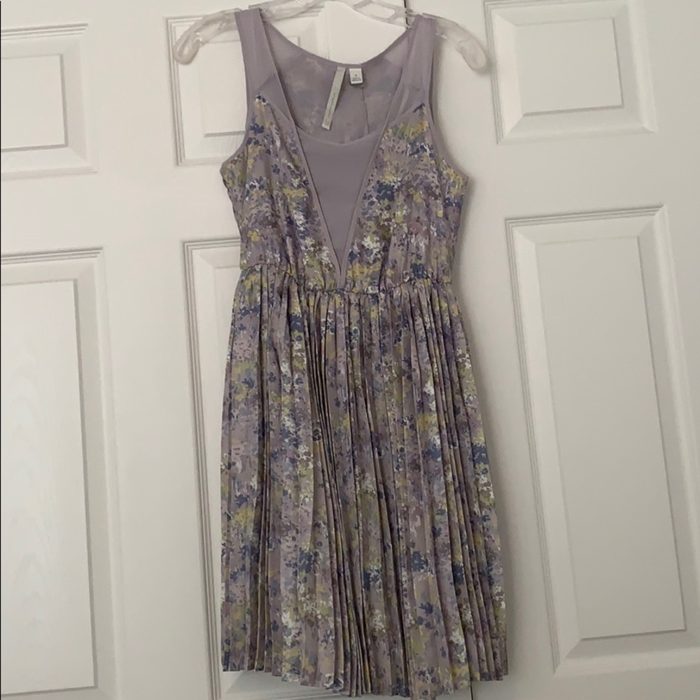 Purple Floral Dress NWT